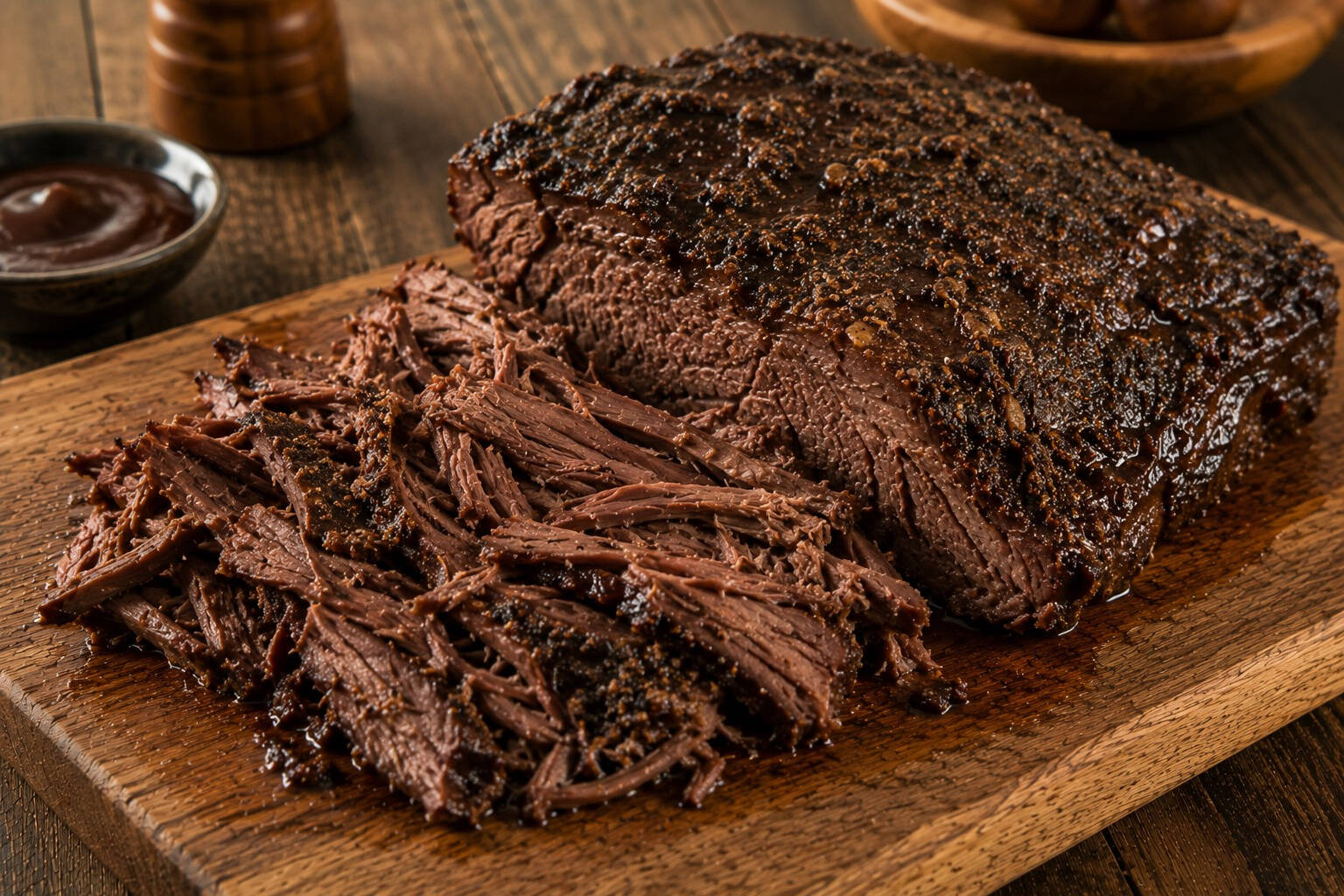 Manzo cotto dolcemente per ore fino a sciogliersi in bocca, avvolto dal carattere tostato della birra stout e dalla dolcezza rustica dei peperoni. Un intreccio di sapori robusti e consistenza fondente che conquista al primo assaggio.